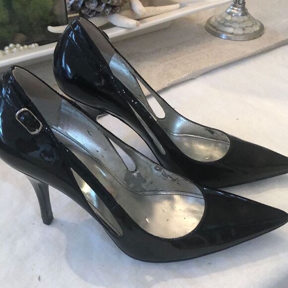 Mark Fisher Black patent leather pumps size 7.5. - Picture 12 of 12